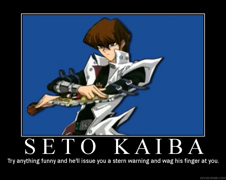 Seto Kaiba demotivational