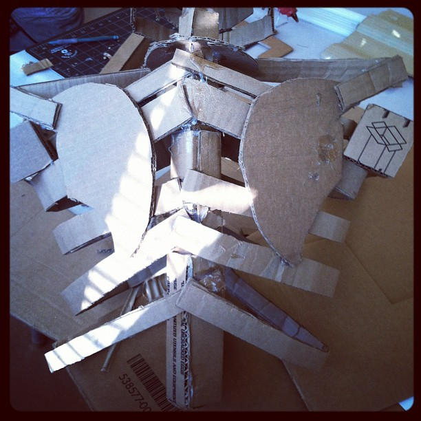 Cardboard Skeleton 2 by UnitedVirusX on DeviantArt