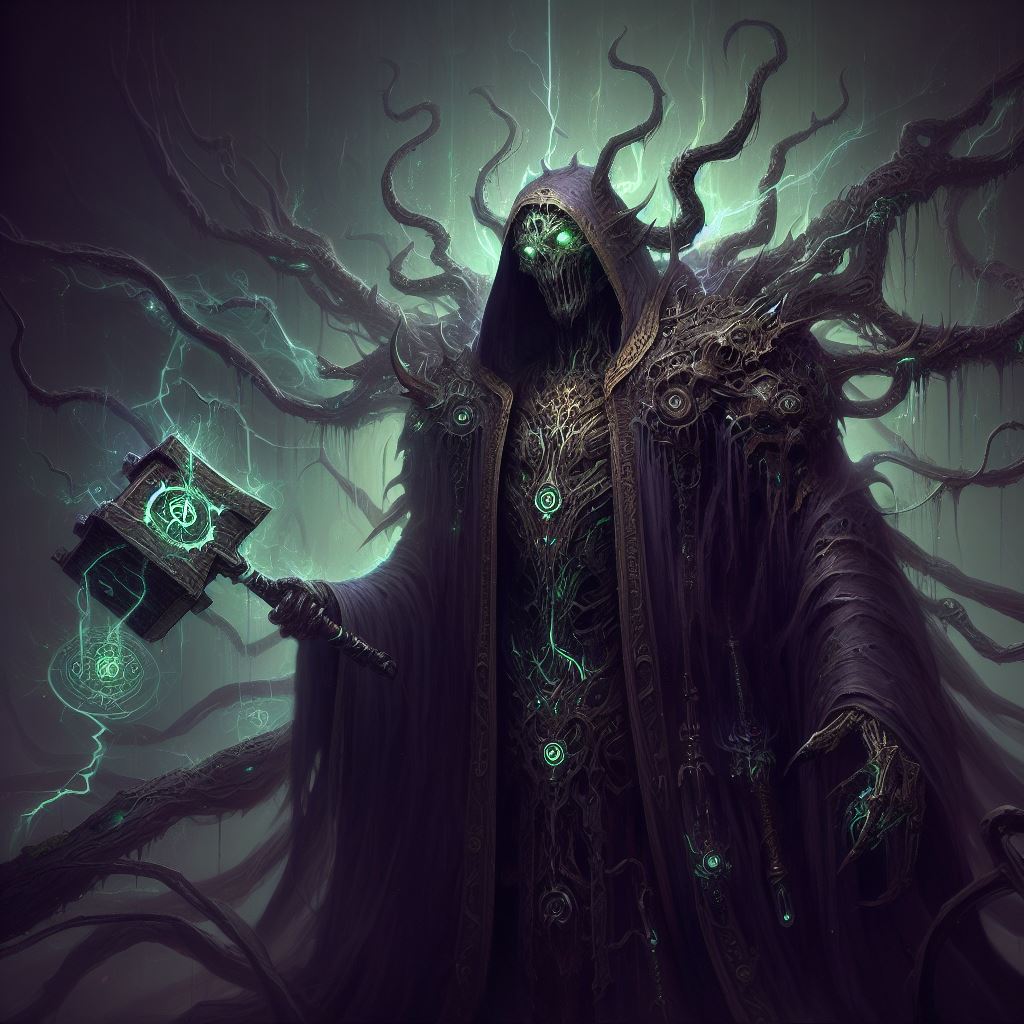 Lord Vorthrak, the Eldritch Sovereign by XicorTheLordOfChaos on DeviantArt