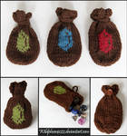 Rupee Dice Bags by Wildphoenix22