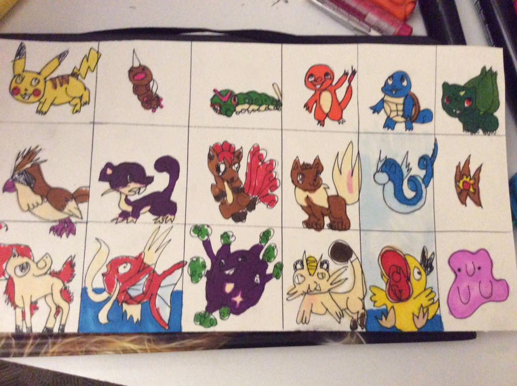 basic pokemon by FoxyPirate020 on DeviantArt