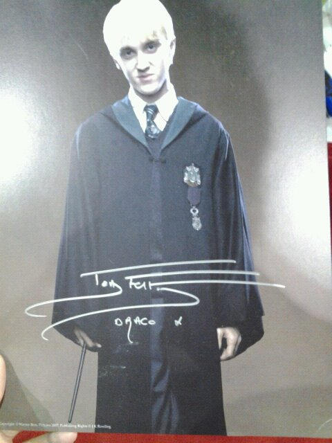 Tom Felton Signature