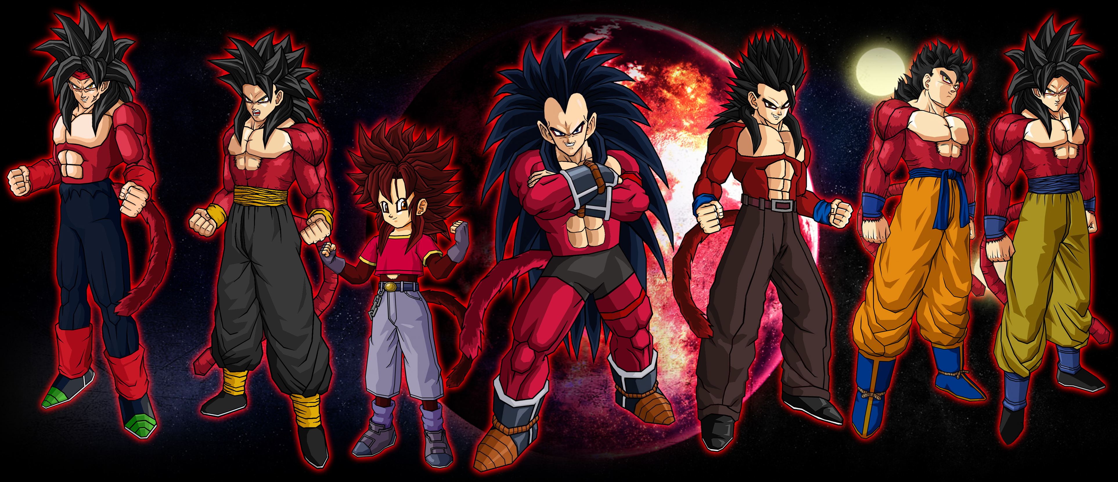 Bardock Family SSJ4