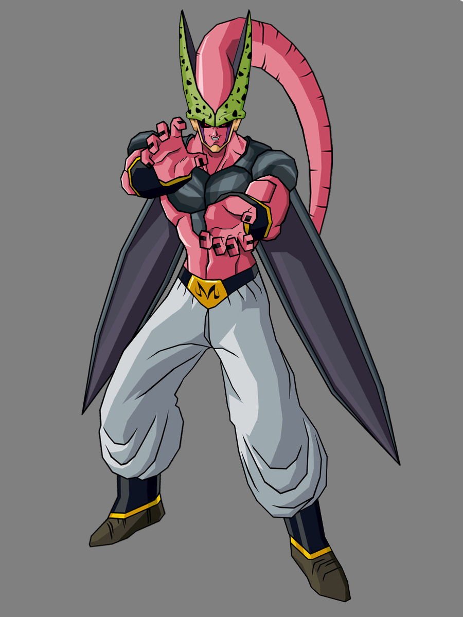 Super Buu - Cell Absorbed by theothersmen on DeviantArt