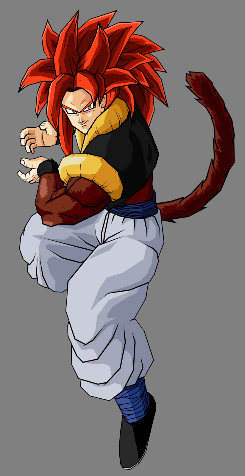 Gogeta SSJ4 by theothersmen on DeviantArt