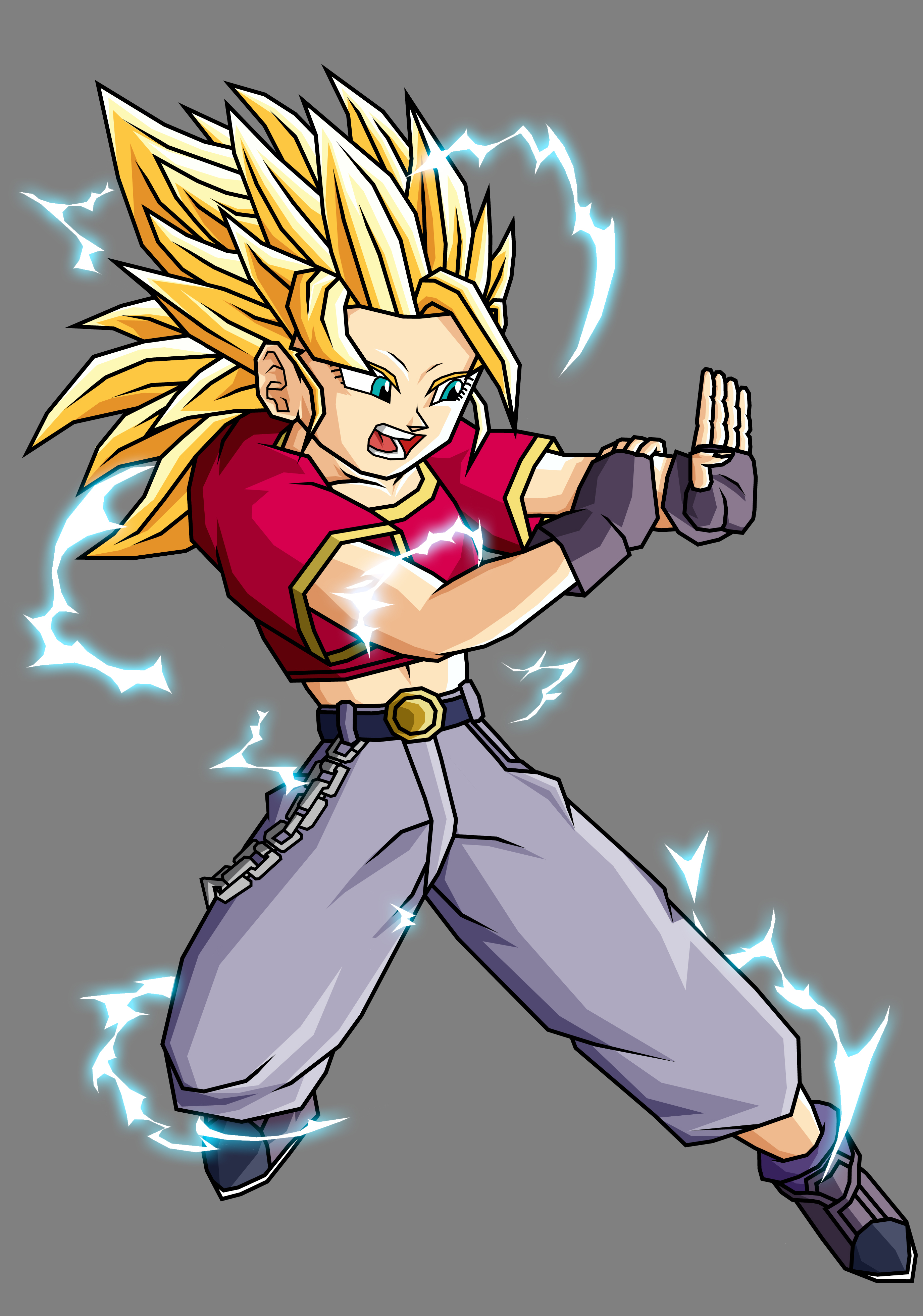 SSj Pan. by moxie2D on DeviantArt