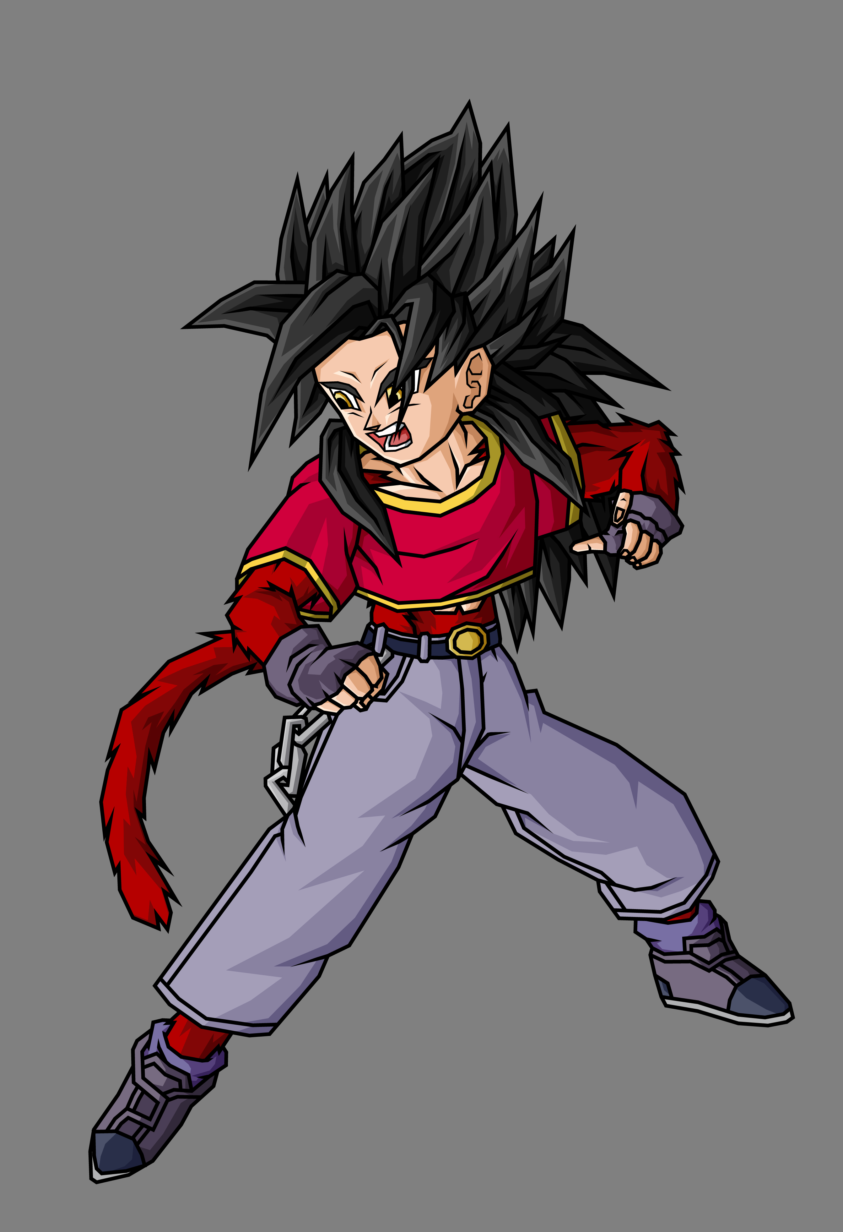 Pan GT SSJ4 V4 by theothersmen on DeviantArt