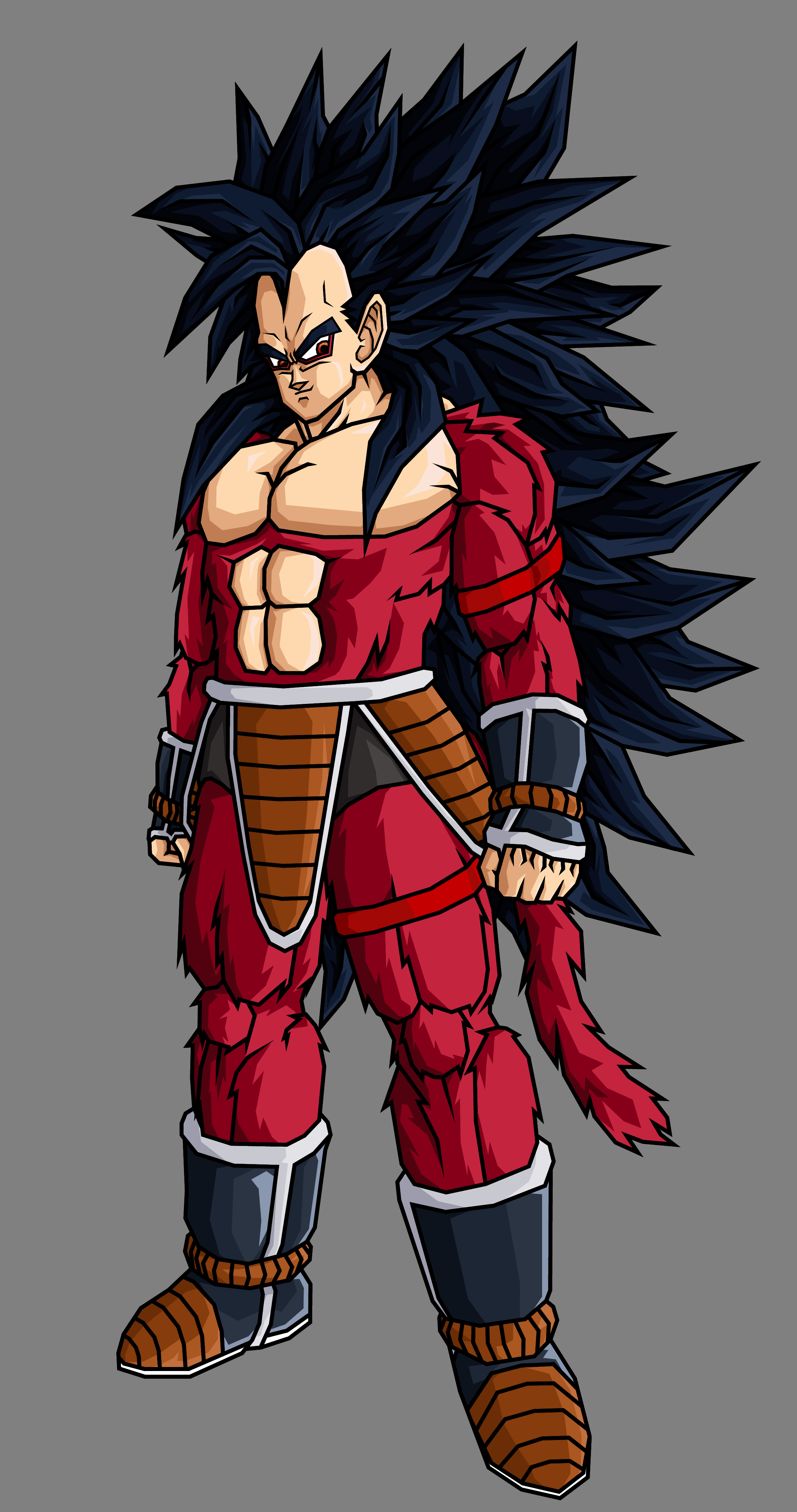 SSJ5 Broly SSJ4 Edition by PUTLEADINURHEAD on DeviantArt