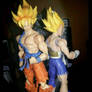 goku and vegeta