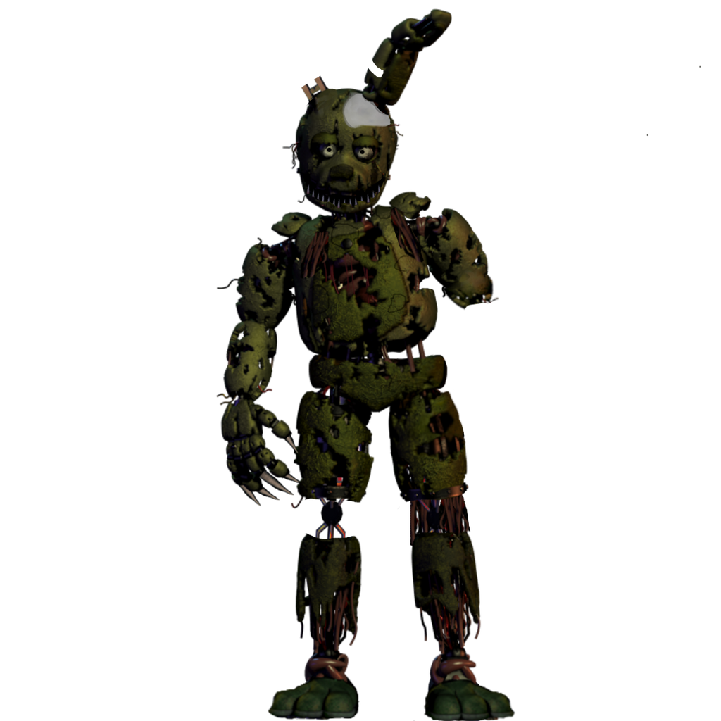 Corrupted Springtrap FNaF 3 Salvaged Springtrap by Dusk-Moonlight on DeviantArt