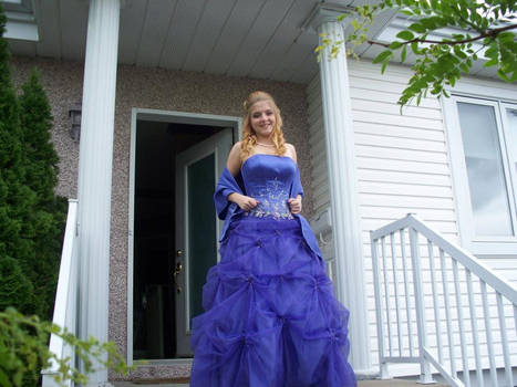 A princess going to her prom :D