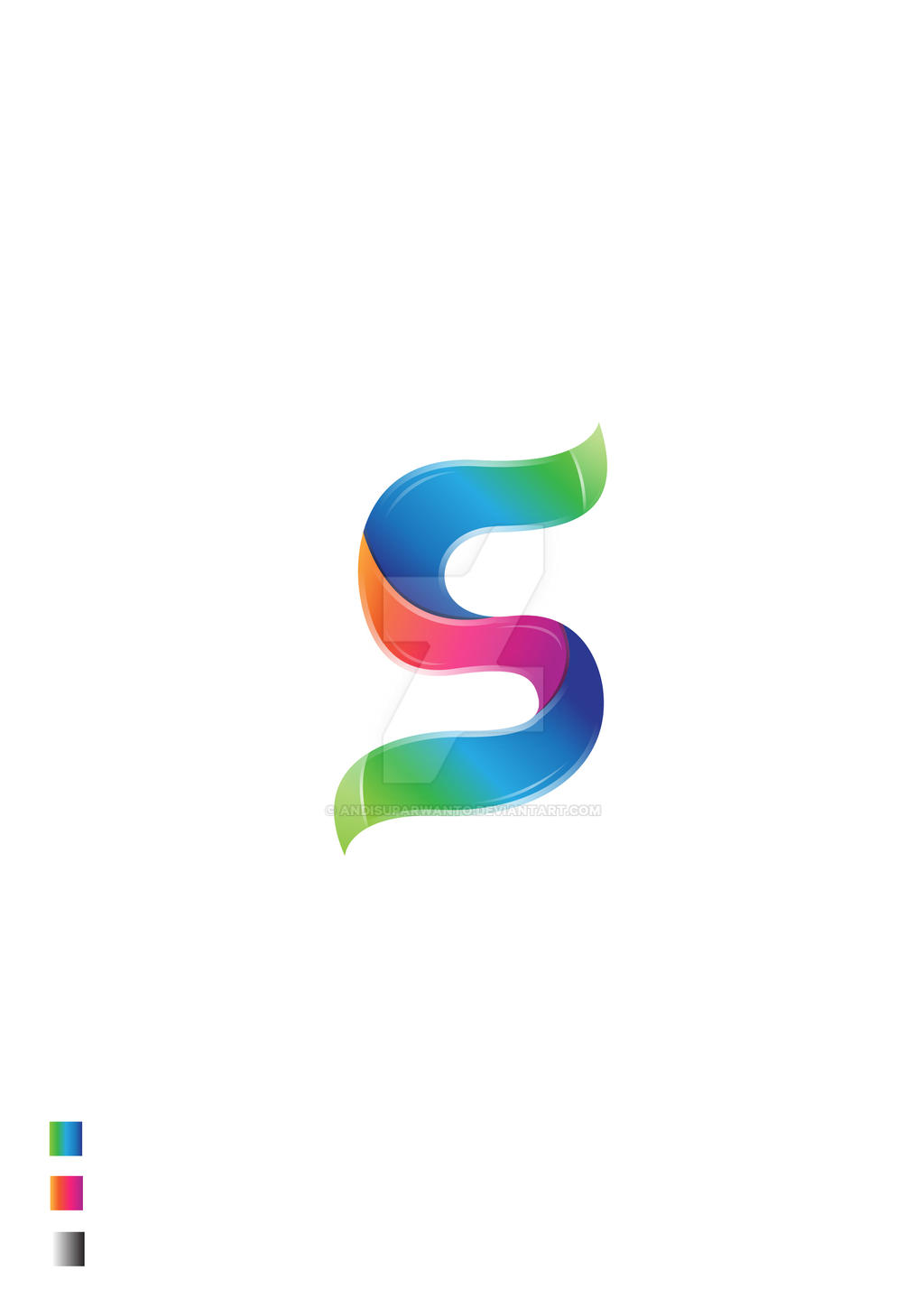 S Color Image S Colorful Logo by andisuparwanto on DeviantArt
