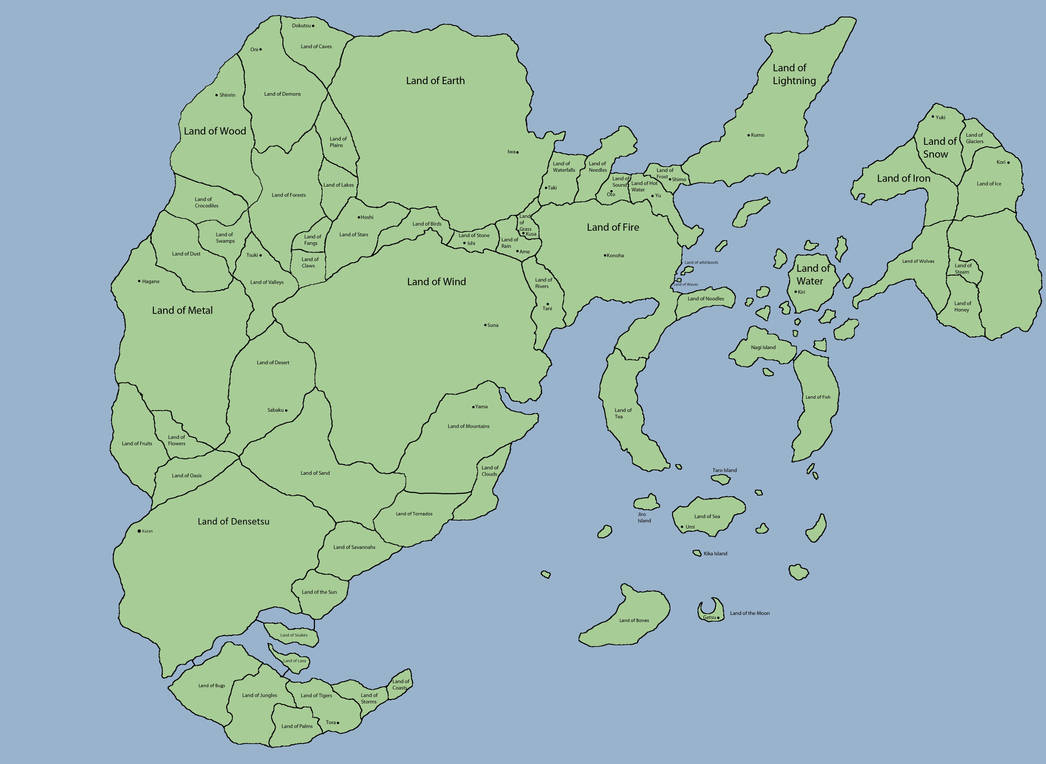 Страна водоворотов. Мир Наруто карта полная. Карта Вселенной Наруто.