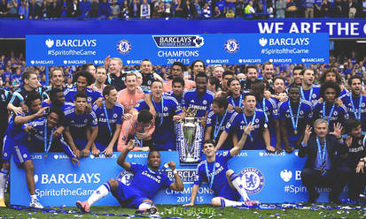 CHAMPIONS OF BPL 2014/2015 : CHELSEA FC!!!