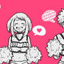 Uraraka and Bakugou UA Cheerleaders