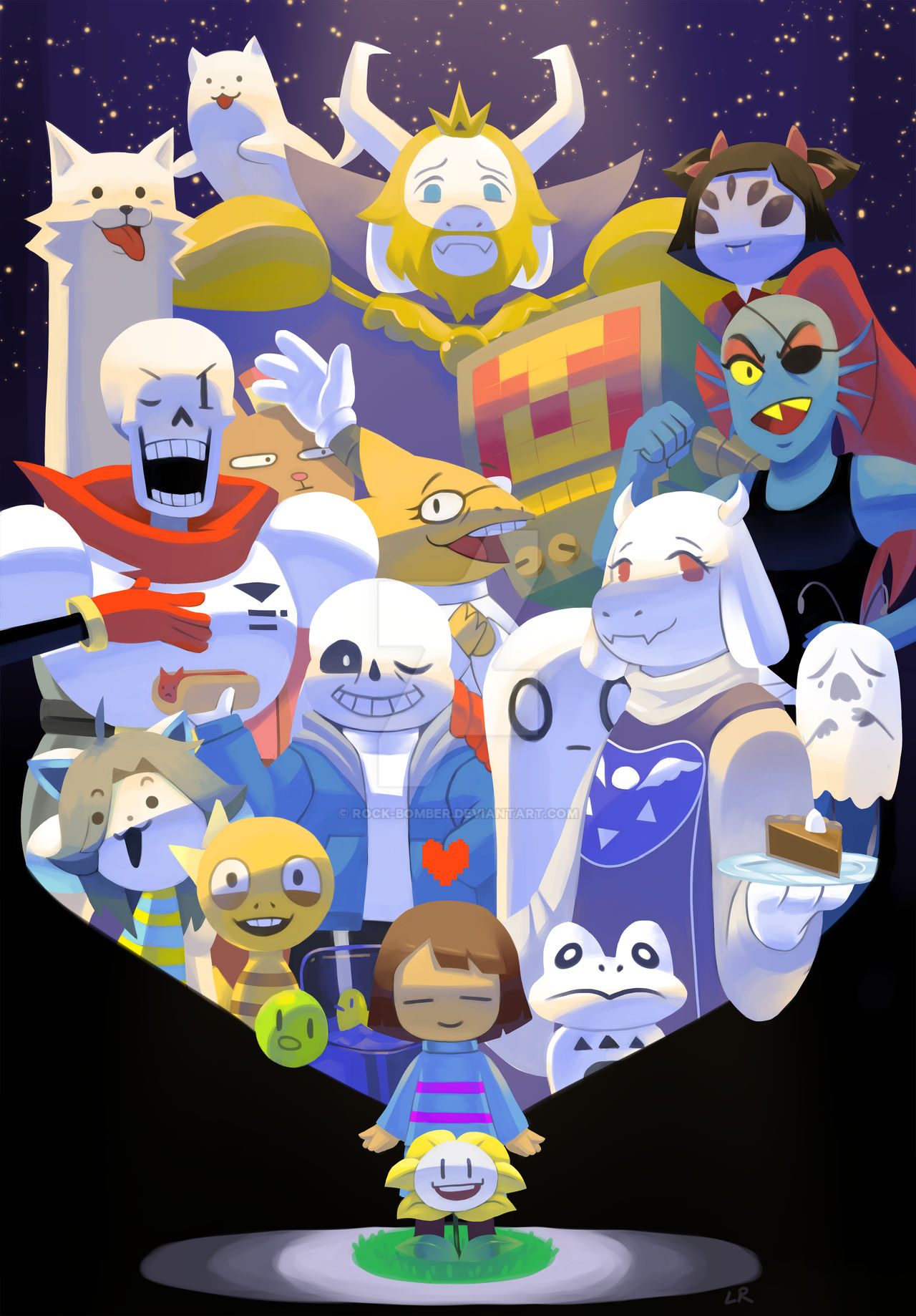 Undertale Anniversary By Rock Bomber On DeviantArt undertale-anniversary-by-rock-bomber-on-deviantart