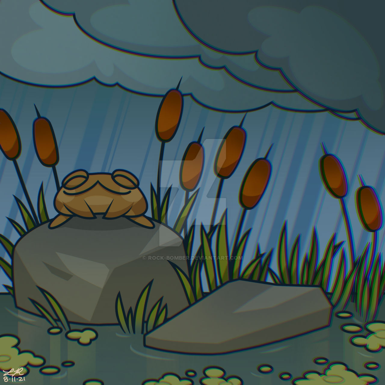 Creek Froggy by Rock-Bomber on DeviantArt