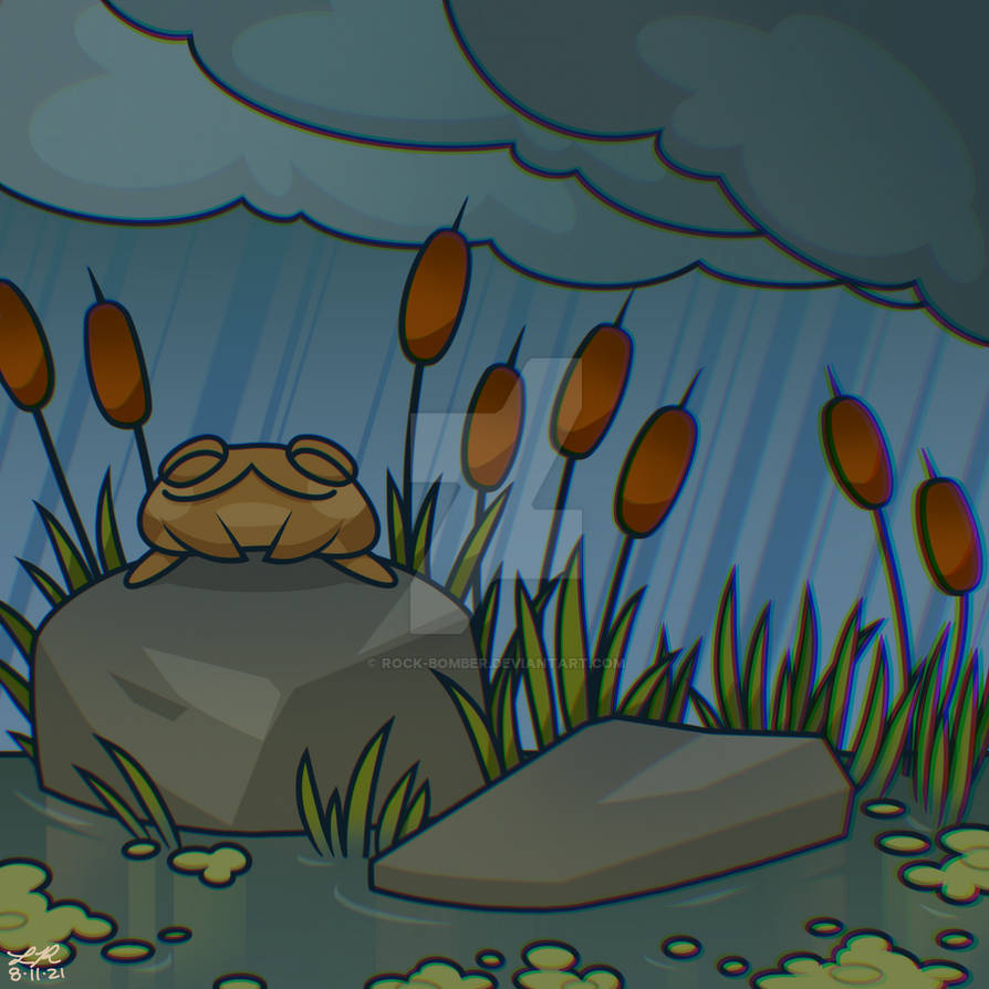 Creek Froggy by Rock-Bomber on DeviantArt
