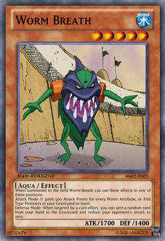 Worm Breath Yugioh Card