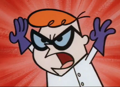 Dexter Yelling by marcusperez824 on DeviantArt