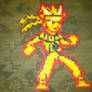 Naruto Kyubi Chakra Mode Bead Sprite