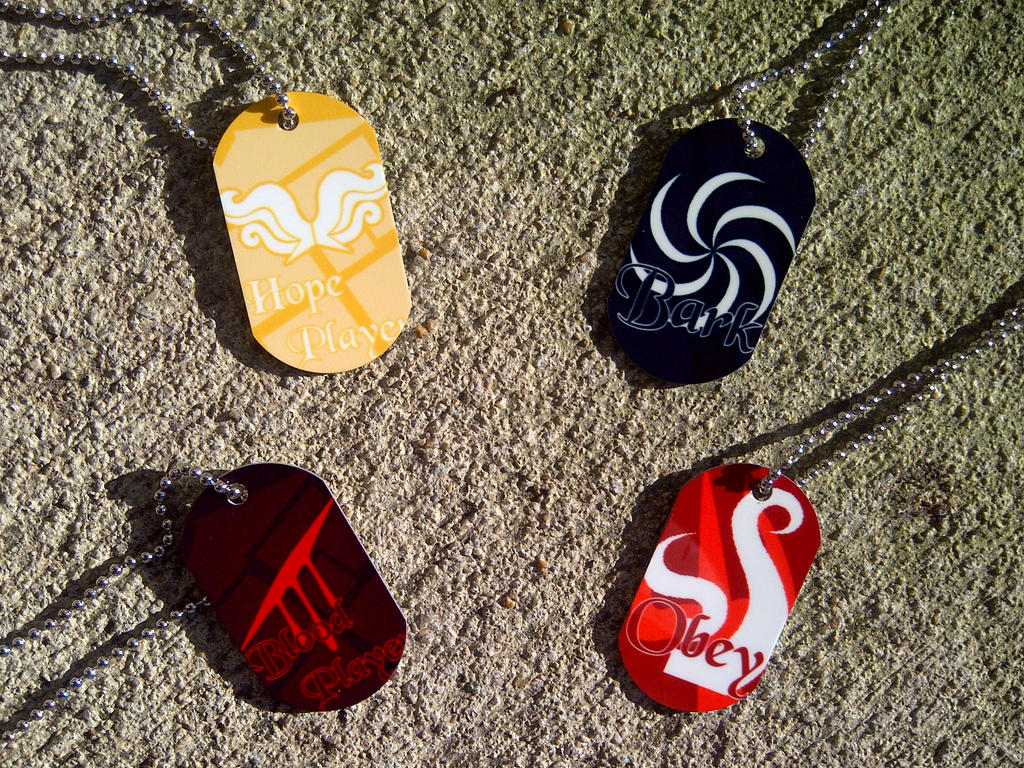 Homestuck Dog Tags