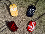 Homestuck Dog Tags by LingeringSentiments