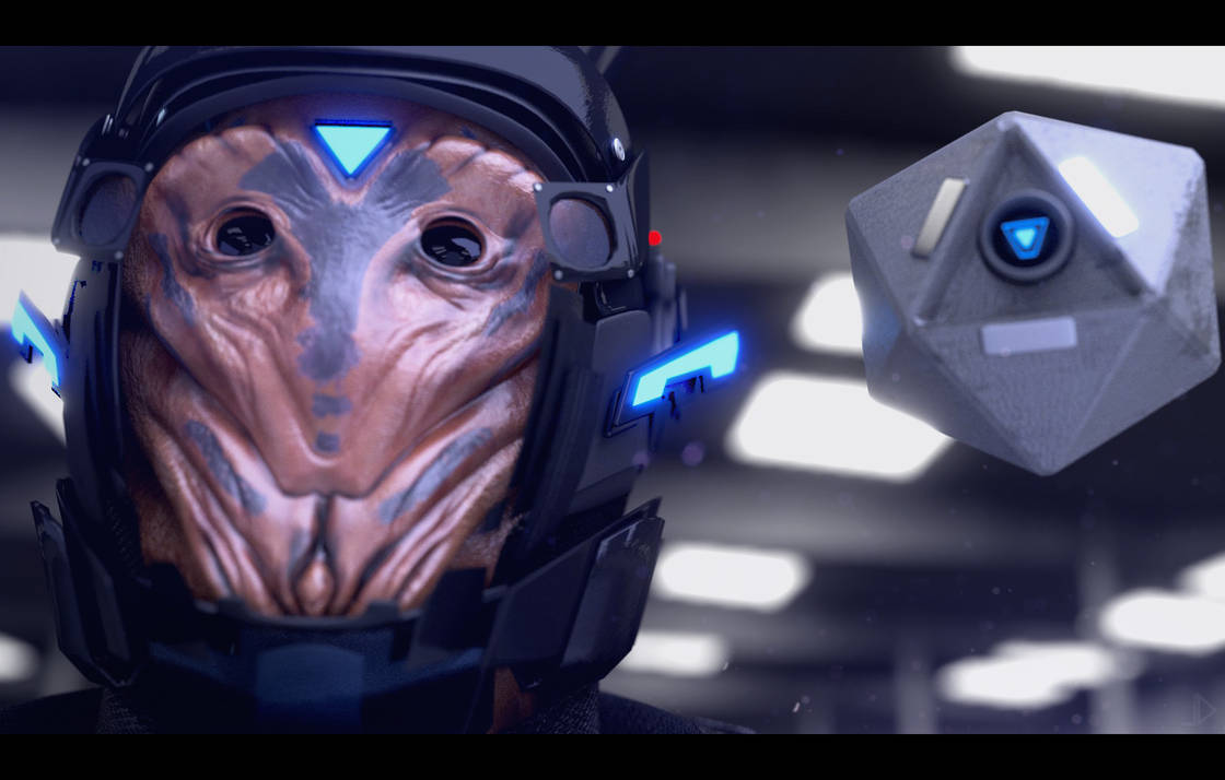 Alien Pilot close by koji1100 on DeviantArt