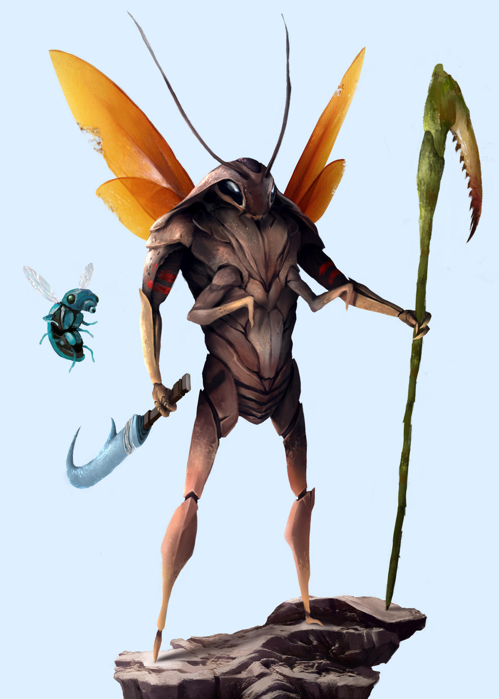 Cockroach and Fly by koji1100 on DeviantArt