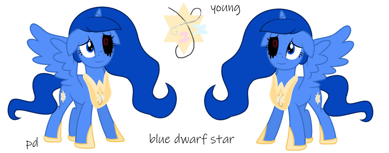 Blue Dwarf Star (guide) by PrincesDarknes on DeviantArt