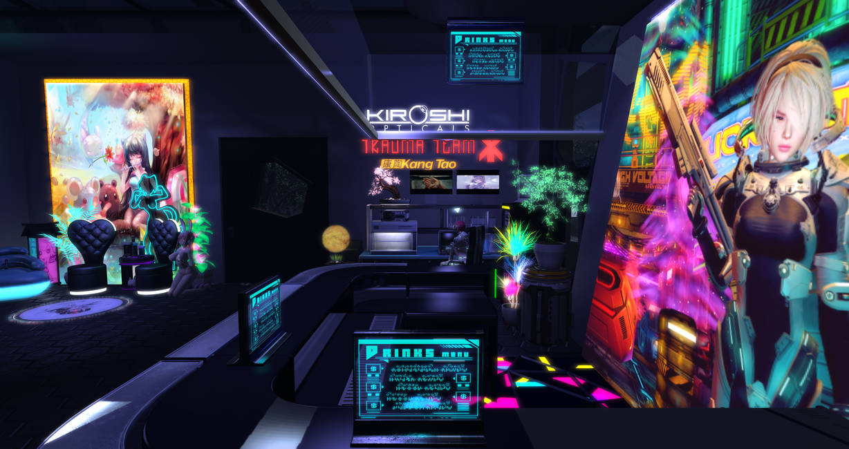 Cyber Bar by Aikiko2000 on DeviantArt