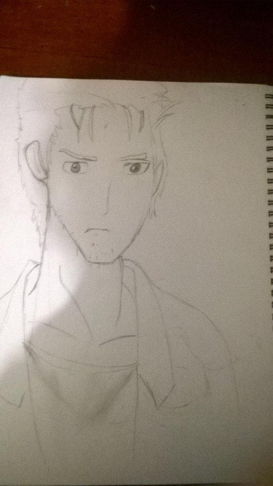 Kabebe Drawing Okabe Drawing by You4ix on DeviantArt