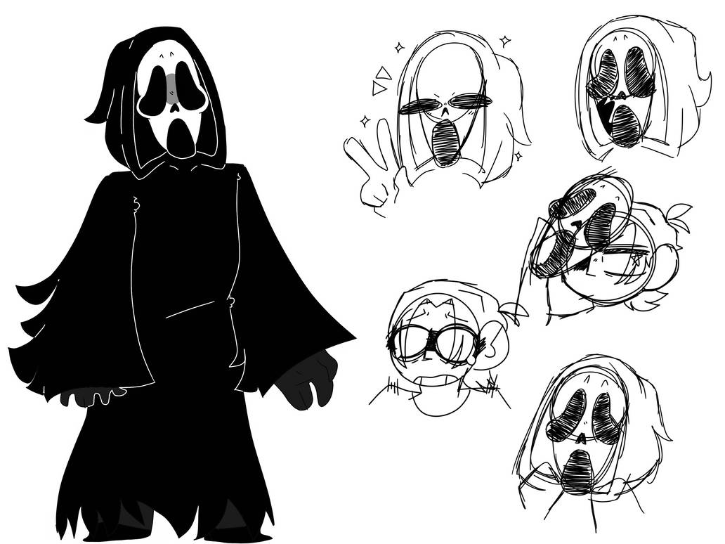 Ghostface ref by LavenderTheKat on DeviantArt
