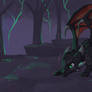 Little Cynder's attack