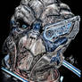 Garrus Vakarian - Mass Effect (Coloured pencil)