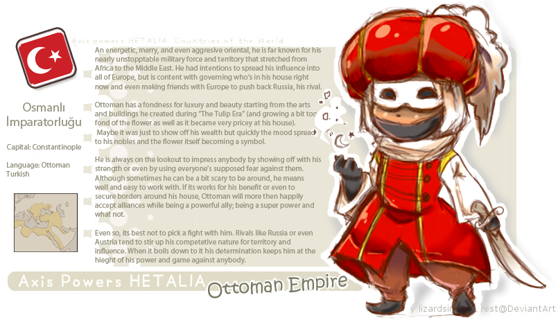 .:: Hetalia Profile ::. Ottoman Empire