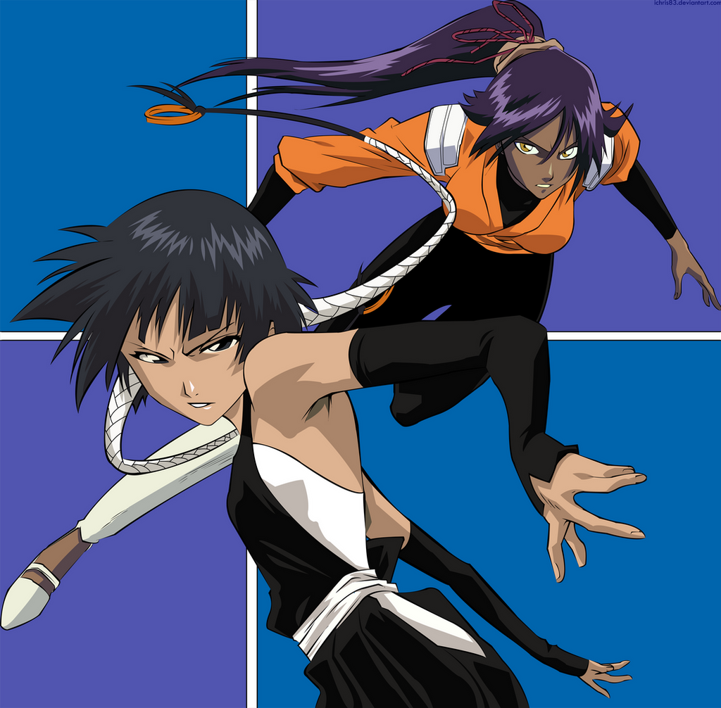Yoruichi Soi Fon By IcHRis83 On DeviantArt yoruichi-soi-fon-by-ichris83-on-deviantart