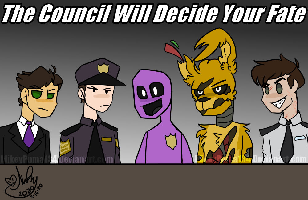 The Council Will Decide Your Fate by Mikeypuma134 on DeviantArt
