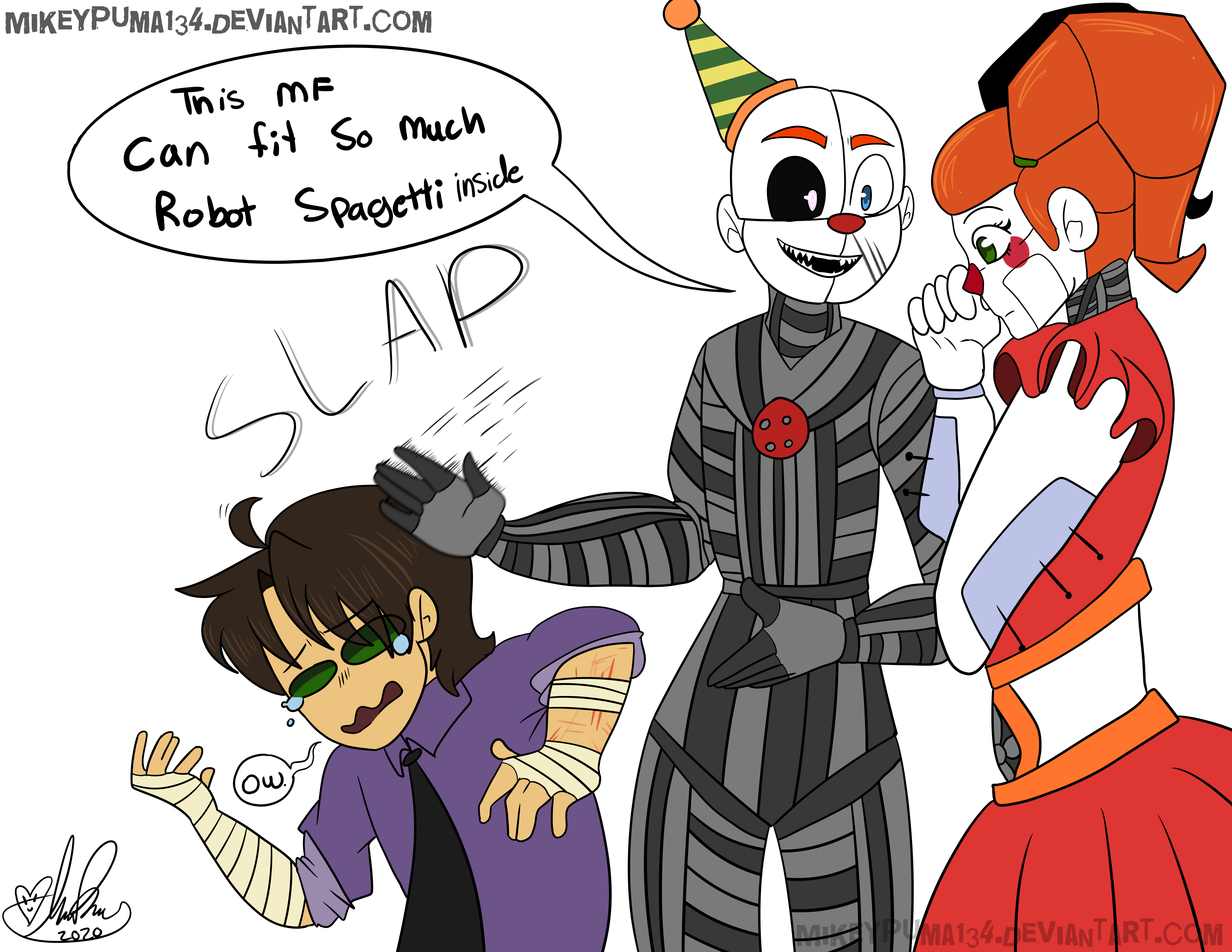 Sister Location night 4 ~[FNAF] by Mikeypuma134 on DeviantArt