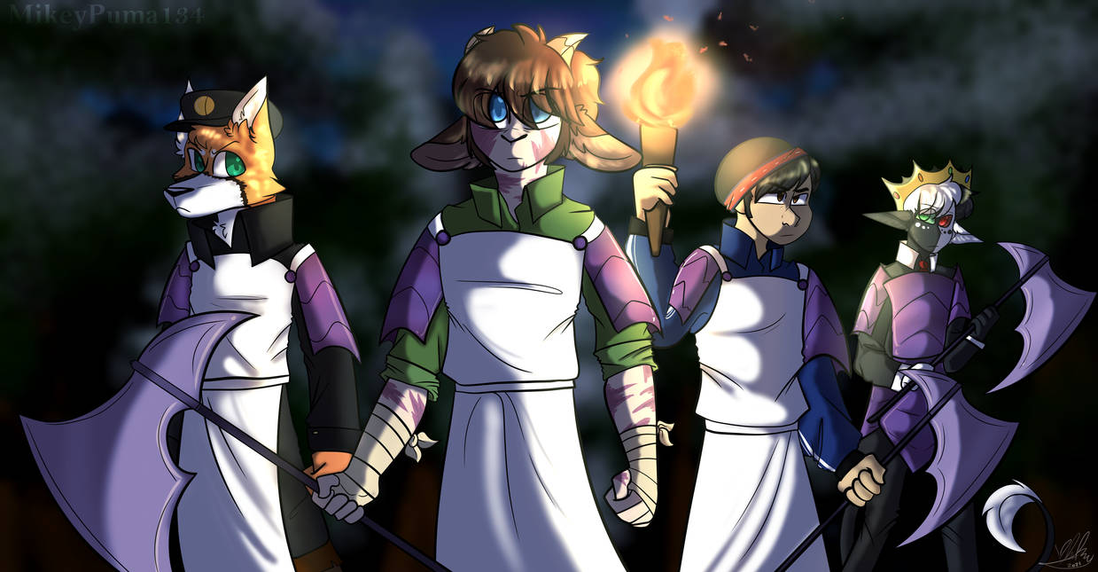 Sad Dsmp Butcher Gang ~ [DSMP SAD-ist Redraw} by Mikeypuma134 on DeviantArt