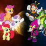 Cutie Mark Crusaders vs Team Chaotix