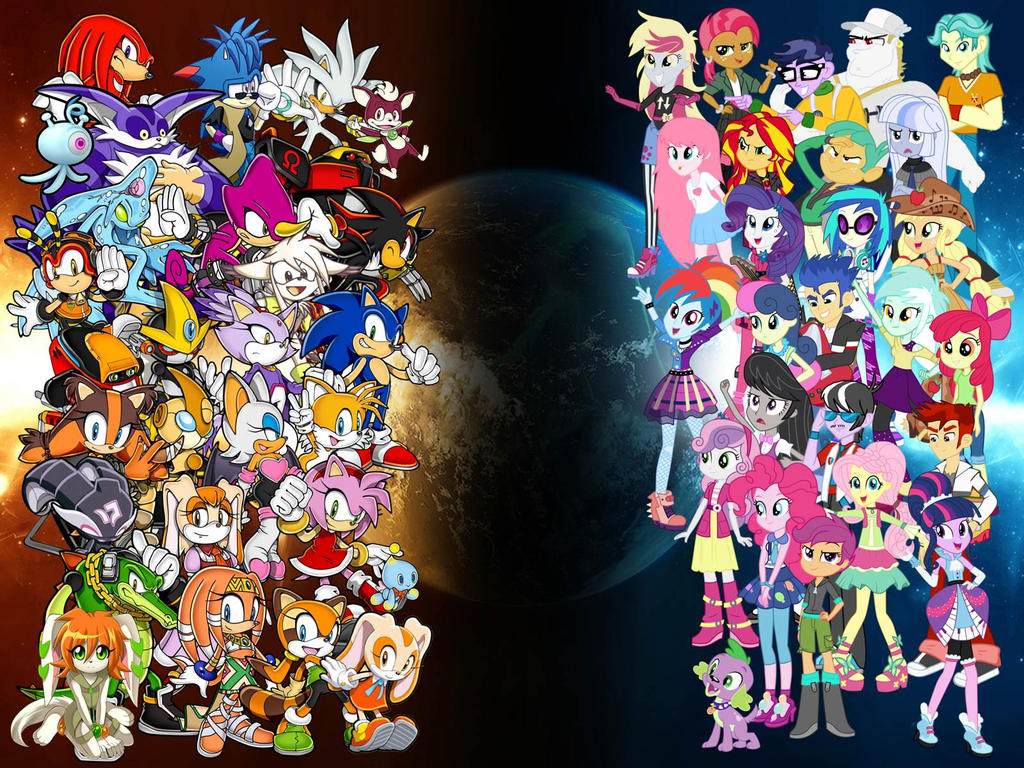 Sonic Heroes vs Equestria Girls