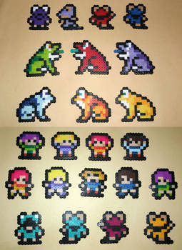 Final Fantasy Toads and Minis