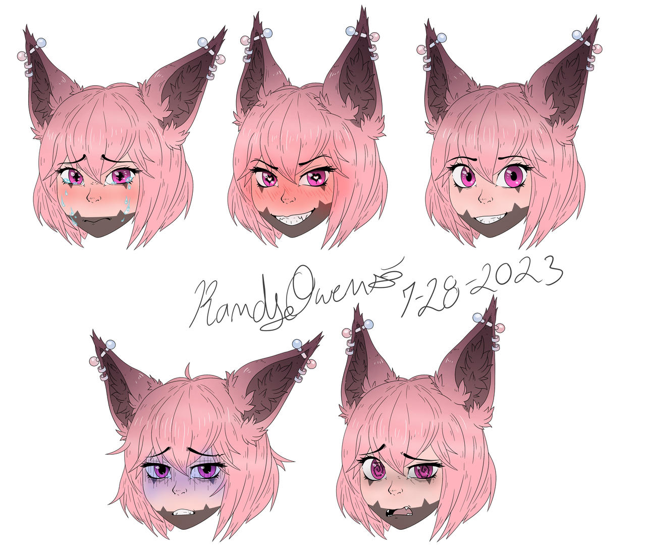 Harper Stickers Final (commissions) by panda-r-poet on DeviantArt