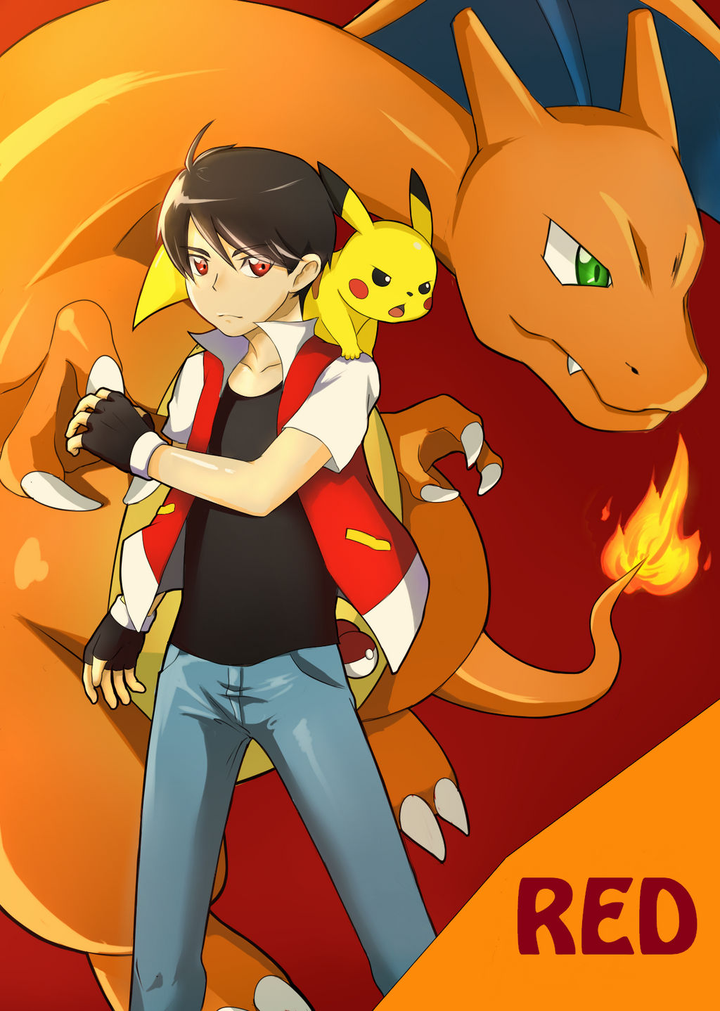Pokemon Red by keroroalex on DeviantArt