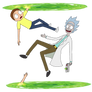 Rick and Morty Portals