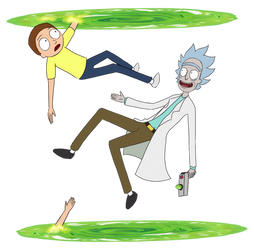 Rick and Morty Portals