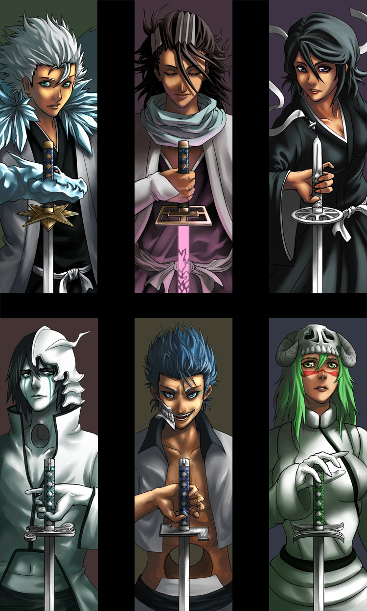 FANART: Bleach Bookmarks v.1