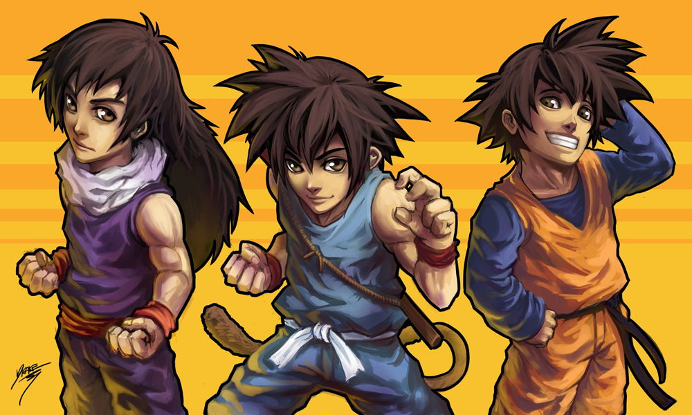 Dragon Ball Z: Goku Evolution by JophielS on DeviantArt