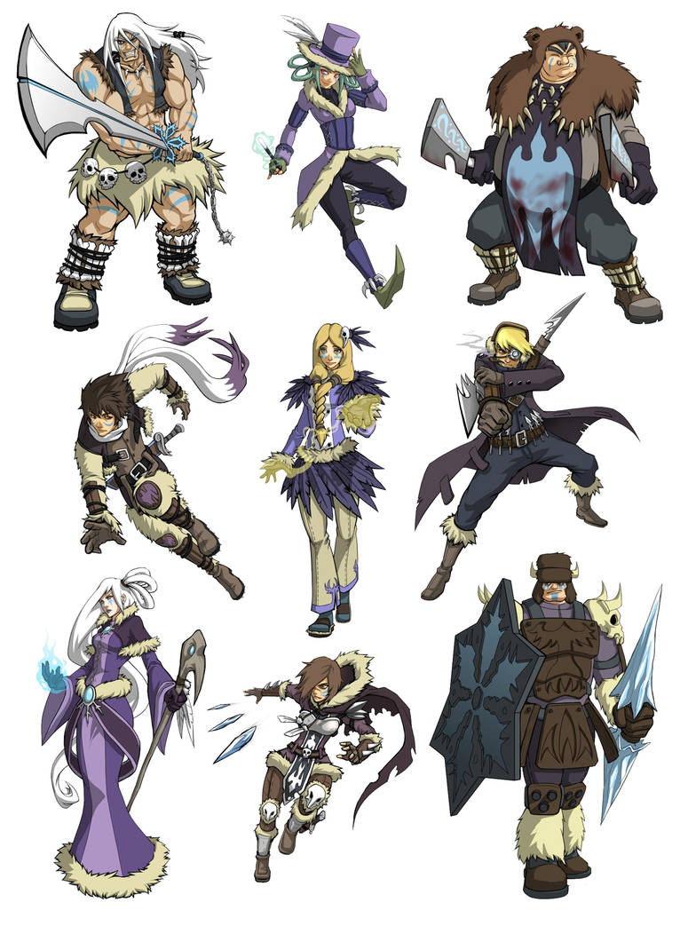 Winter Class Concepts by Quirkilicious